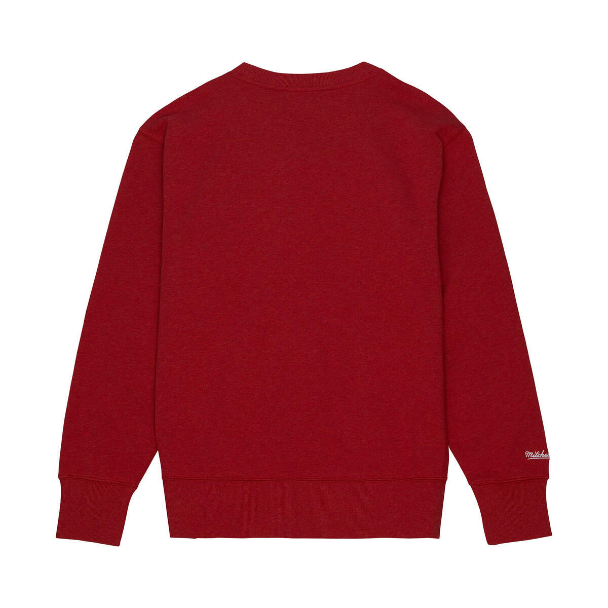 NBA PLAYOFF WIN 2.0 CREW VINTAGE 76ERS Scarlet Heather FCPO6736-P76YYPPPSCHT - Image 2