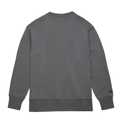 NHL SNOW WASHED FLEECE CREW CURRENT LOGO RED WINGS Grey Heather FCPO7541-DRWYYPPPGYHT - Image 2