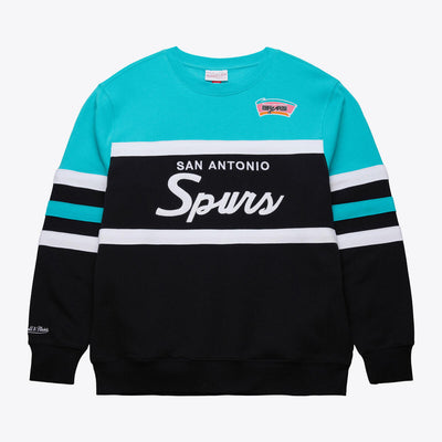 NBA HEAD COACH FLEECE CREW VINTAGE LOGO SPURS - Image 1