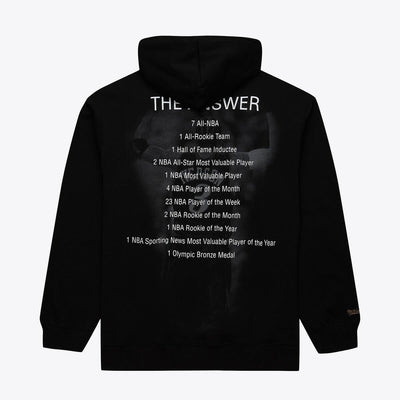 NBA PREMIUM N&N PLAYER FLEECE 76ERS ALLEN IVERSON - Black - Image 2