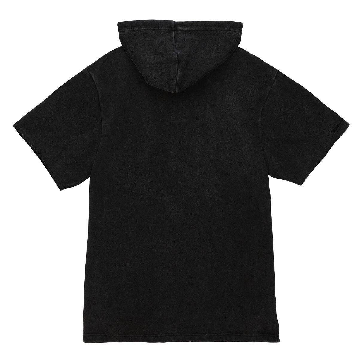 NBA LIGHTWEIGHT FLEECE SS FLEECE HOODIE BULLS Black FPHD1228-CBUYYPPPBLCK - Image 2