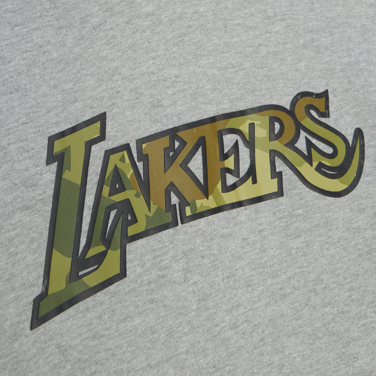 NBA GHOST GREEN CAMO HOODIE LAKERS Grey Heather FPHD4365-LALYYPPPGYHT - Image 3