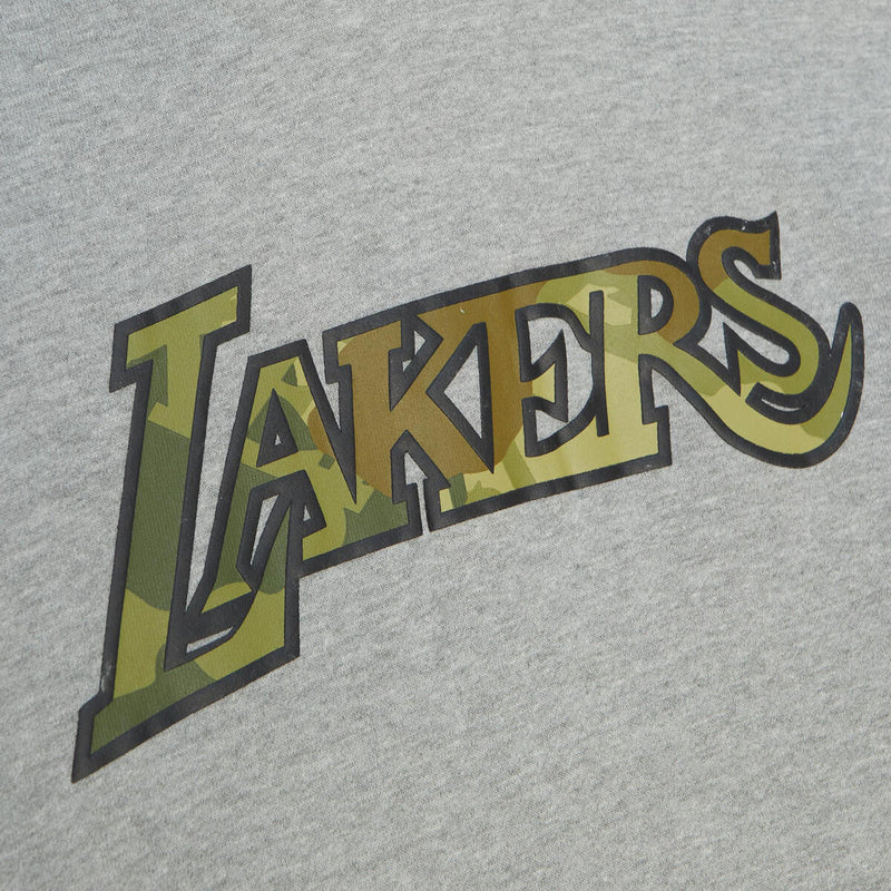 NBA GHOST GREEN CAMO HOODIE LAKERS Grey Heather FPHD4365-LALYYPPPGYHT - Image 3