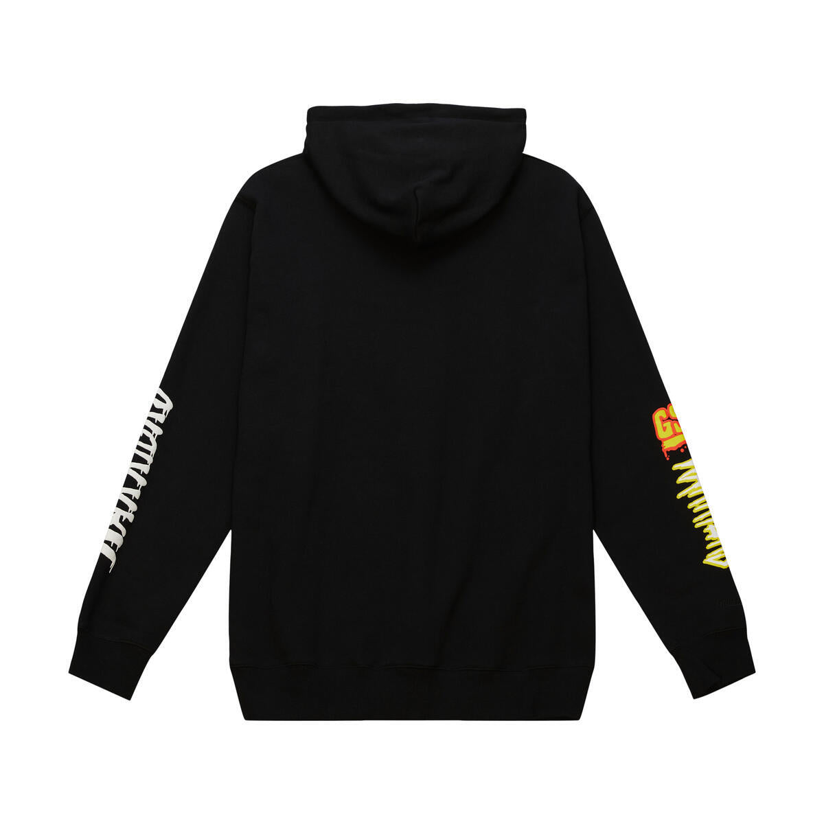 NBA SLAP STICKER HOODIE WARRIORS Black FPHD4771-GSWYYPPPBLCK - Image 2