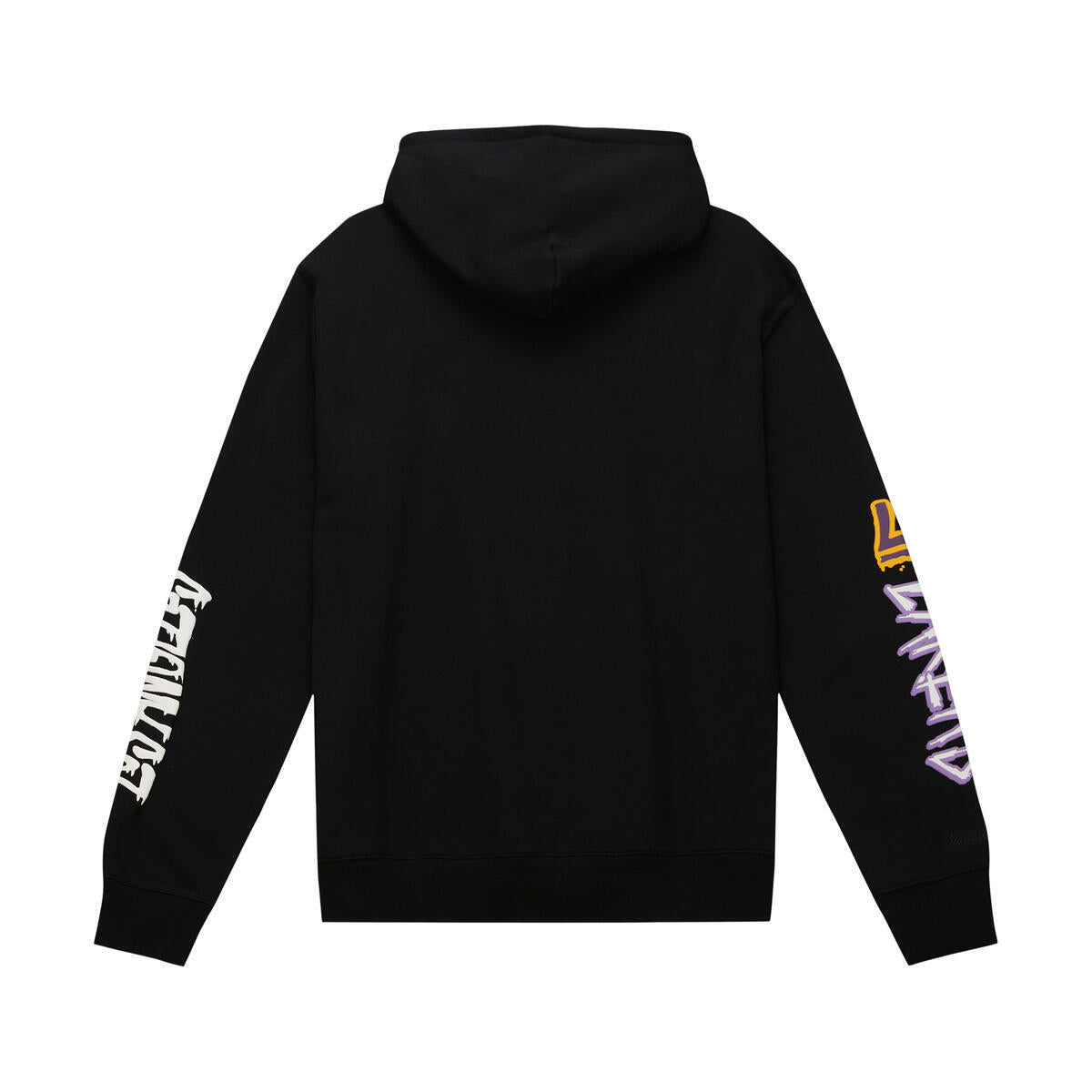 NBA SLAP STICKER HOODIE LAKERS Black FPHD4771-LALYYPPPBLCK - Image 2
