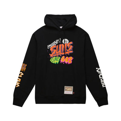 NBA SLAP STICKER HOODIE SUNS Black FPHD4771-PSUYYPPPBLCK - Image 1