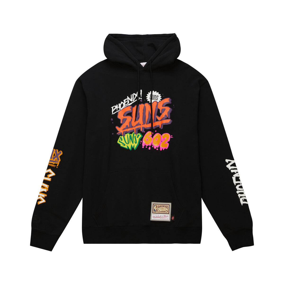 NBA SLAP STICKER HOODIE SUNS Black FPHD4771-PSUYYPPPBLCK - Image 1