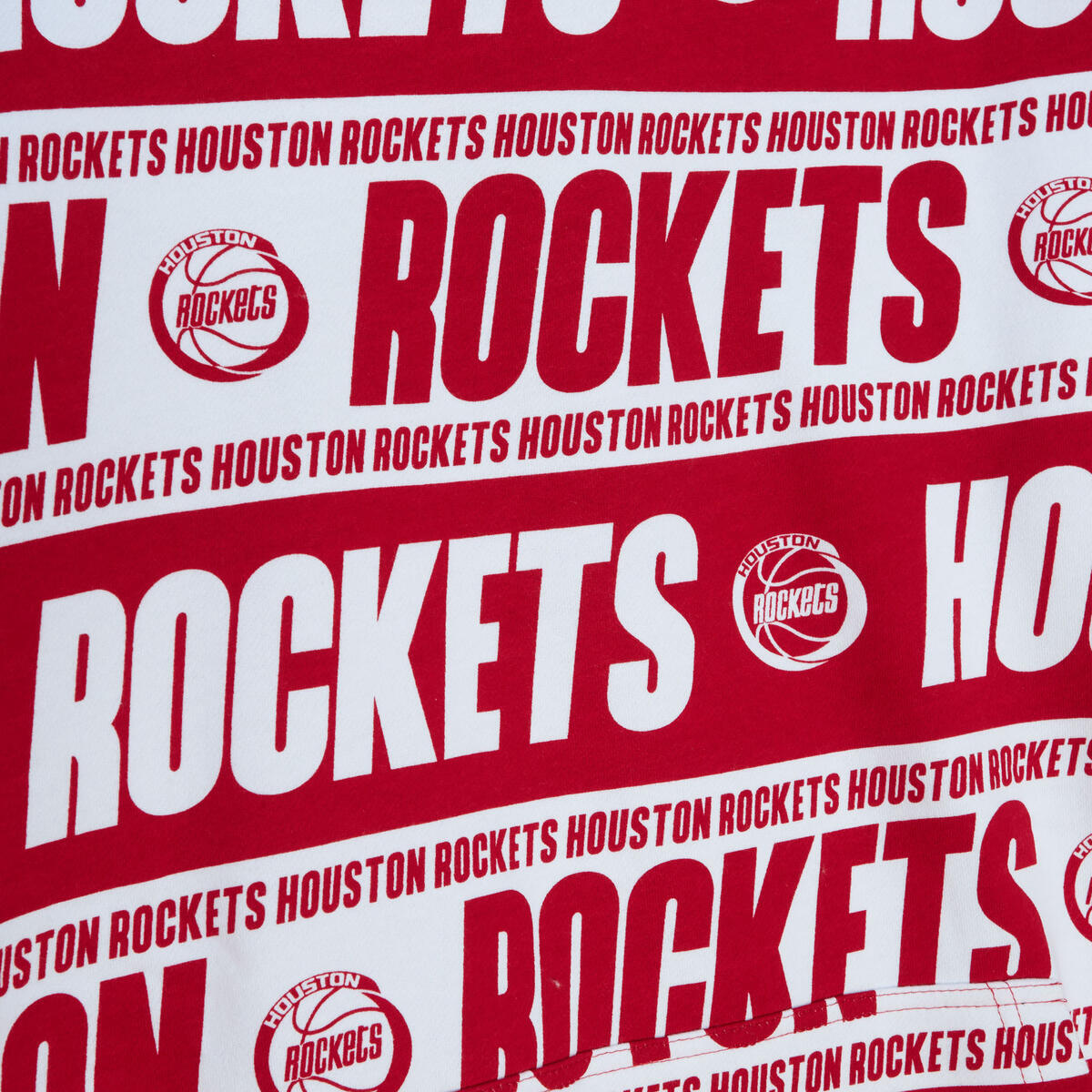 NBA TEAMWRAP HOODIE ROCKETS Red FPHD4779-HROYYPPPRED1 - Image 2