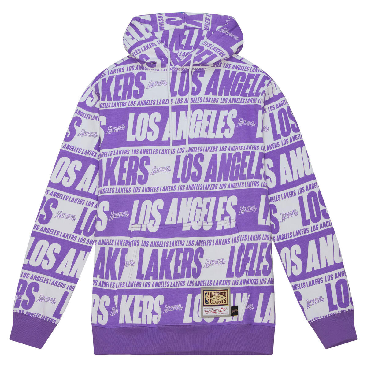 NBA TEAMWRAP HOODIE LAKERS Purple FPHD4779-LALYYPPPPURP - Image 1