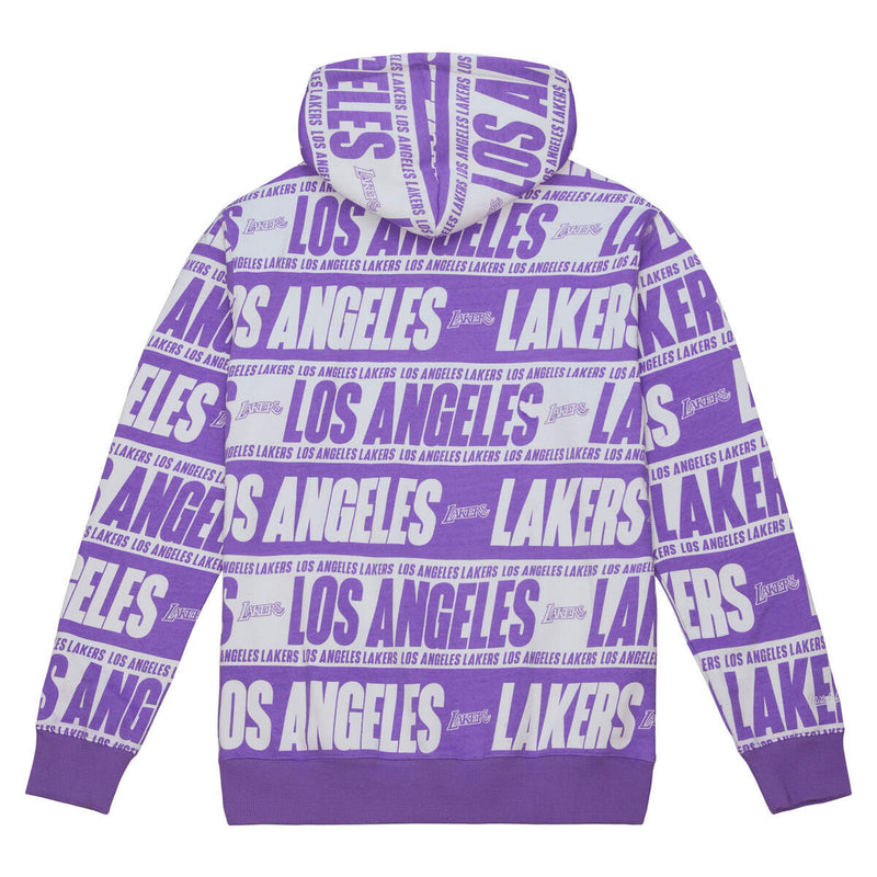 NBA TEAMWRAP HOODIE LAKERS Purple FPHD4779-LALYYPPPPURP - Image 2