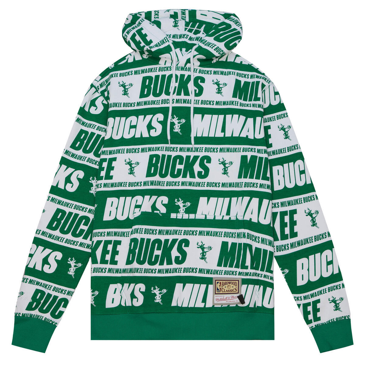 NBA TEAMWRAP HOODIE BUCKS - Image 1
