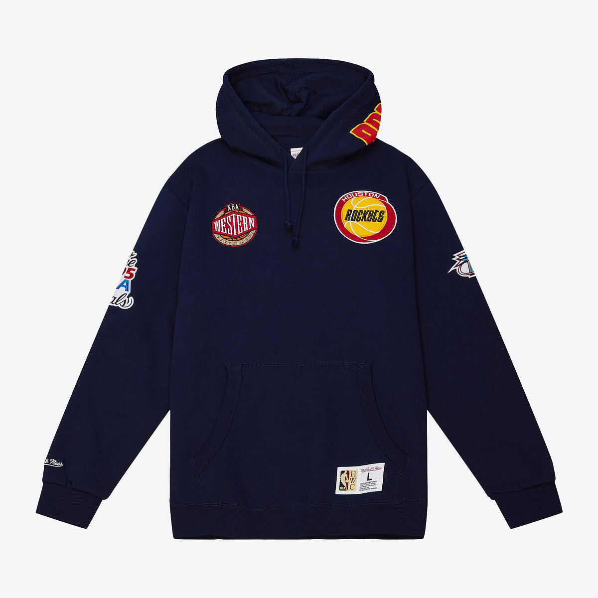 NBA M&N CITY COLLECTION FLEECE HOODIE ROCKETS - Image 1