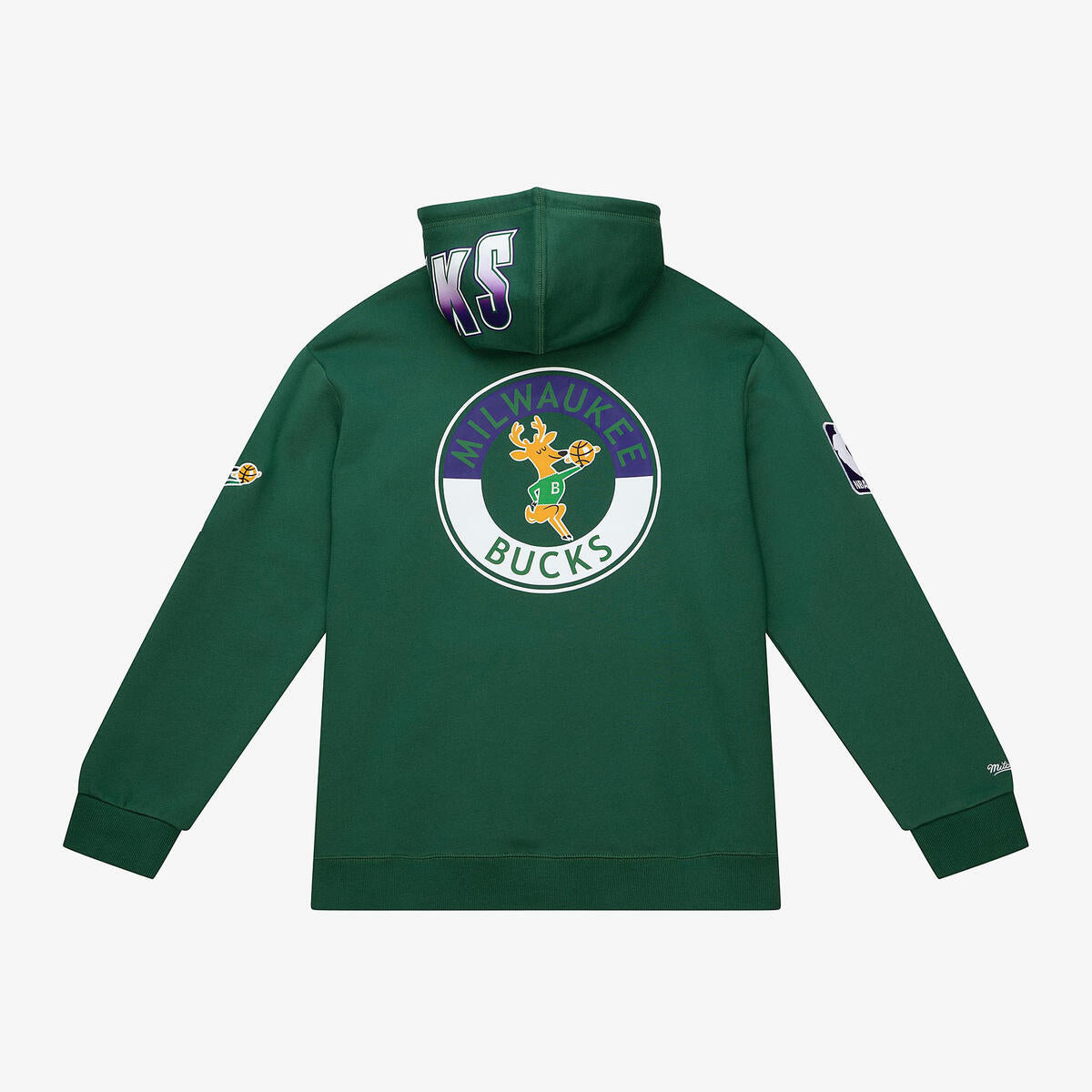 NBA M&N CITY COLLECTION FLEECE HOODIE BUCKS - Image 2