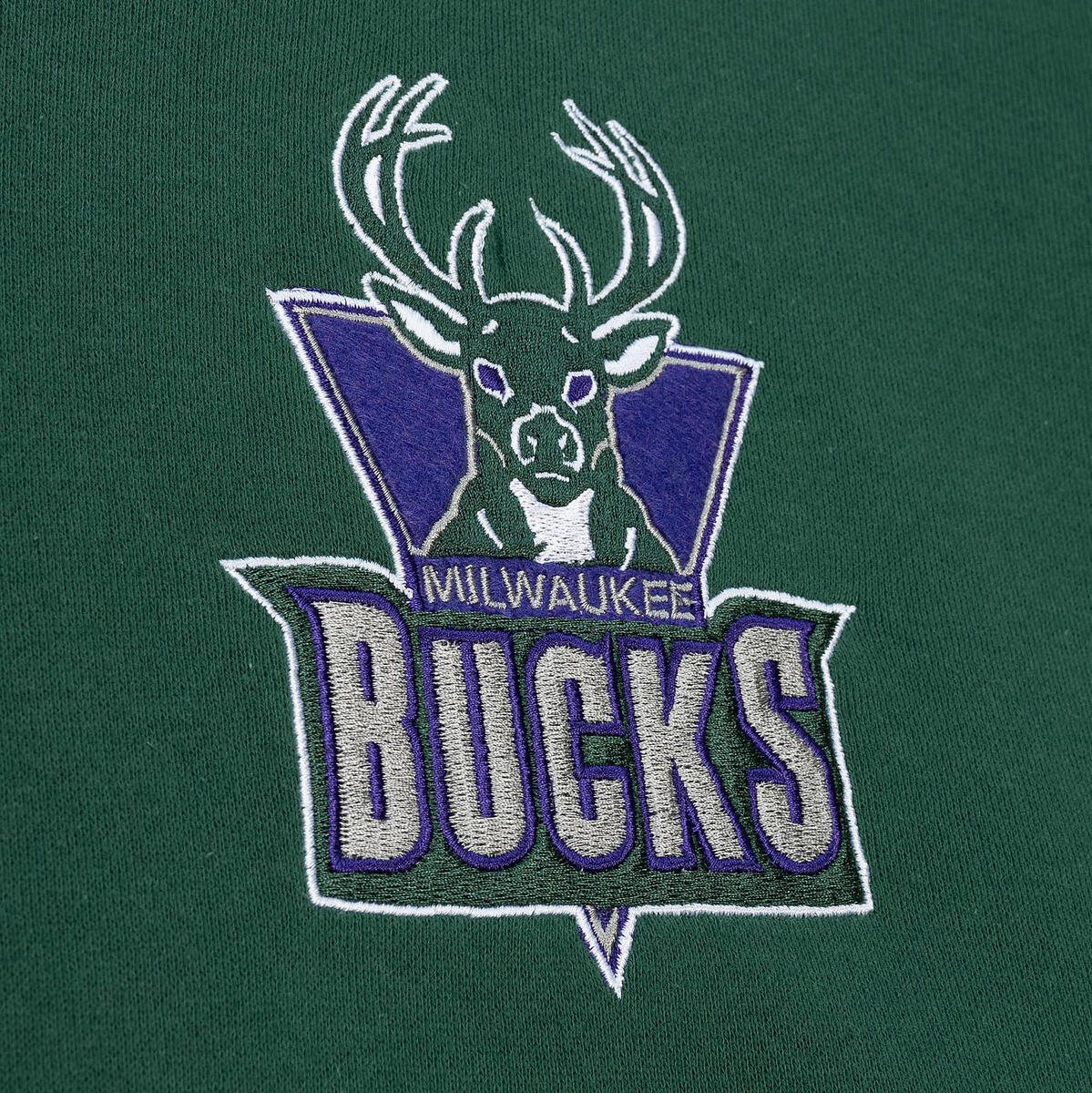 NBA M&N CITY COLLECTION FLEECE HOODIE BUCKS - Image 3