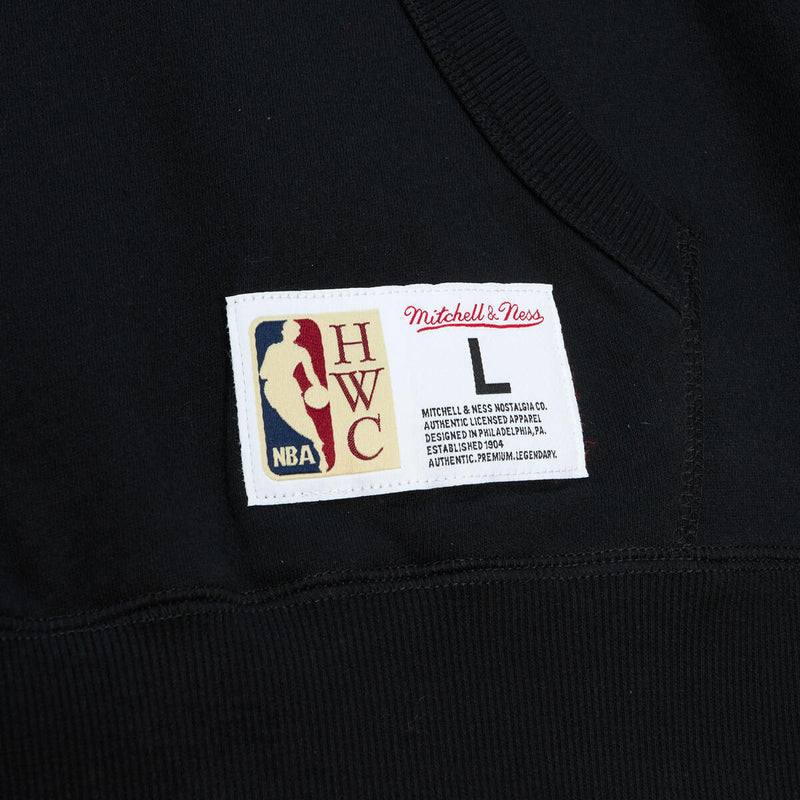 NBA M&N CITY COLLECTION FLEECE HOODIE HEAT Black FPHD4987-MHEYYPPPBLCK - Image 4