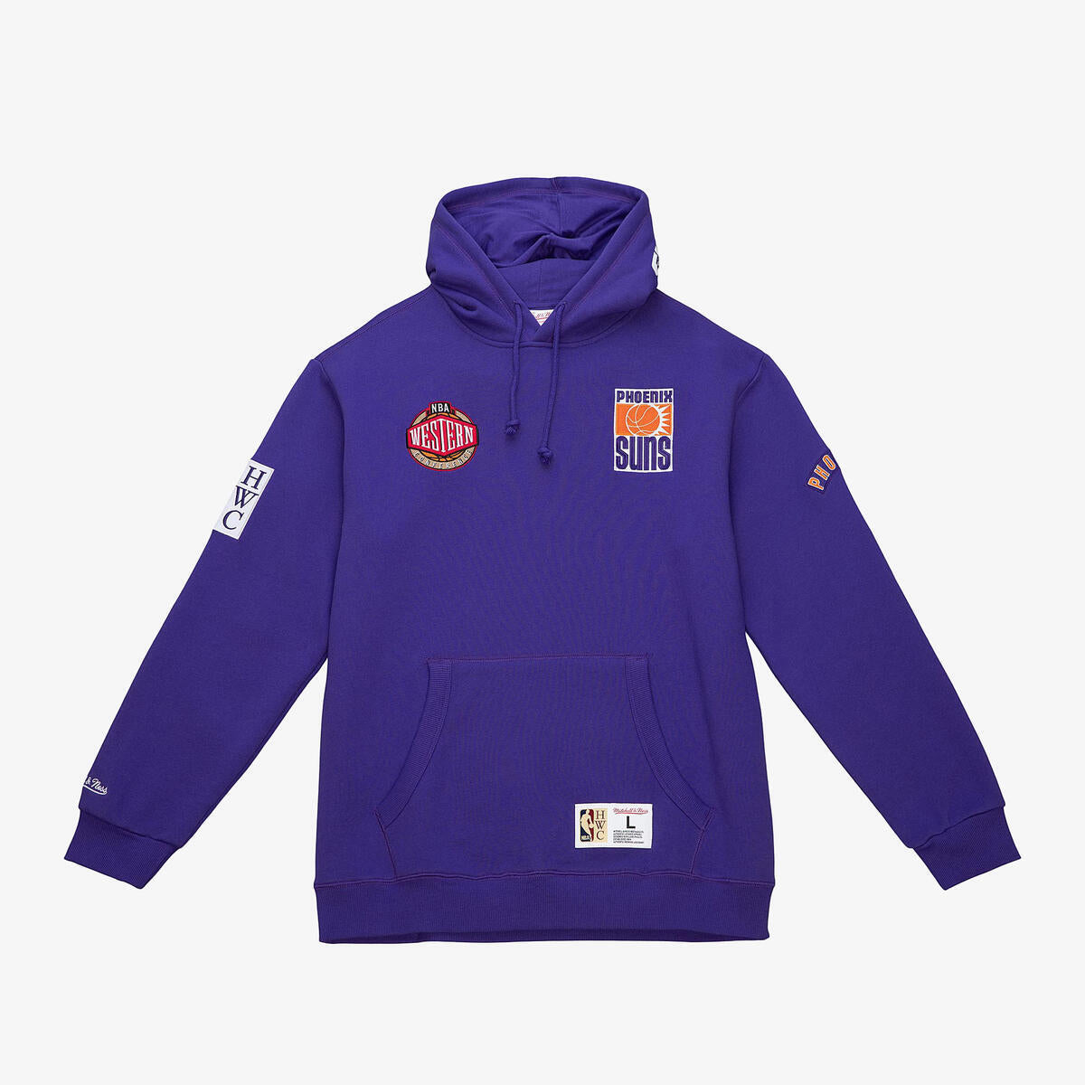 NBA M&N CITY COLLECTION FLEECE HOODIE SUNS Purple FPHD4987-PSUYYPPPPURP - Image 1