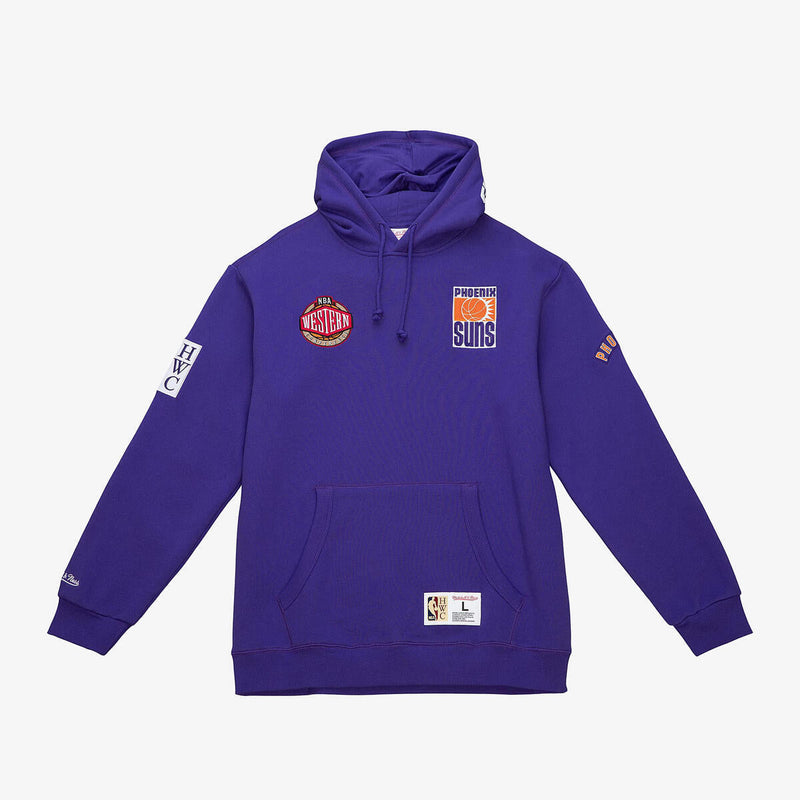 NBA M&N CITY COLLECTION FLEECE HOODIE SUNS Purple FPHD4987-PSUYYPPPPURP - Image 1
