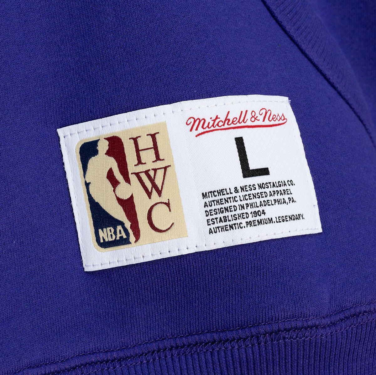 NBA M&N CITY COLLECTION FLEECE HOODIE SUNS Purple FPHD4987-PSUYYPPPPURP - Image 4