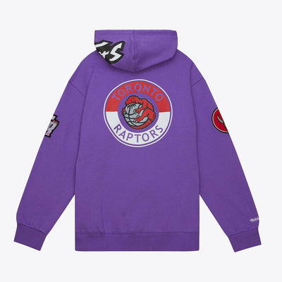 NBA M&N CITY COLLECTION FLEECE HOODIE RAPTORS Raptors Purple FPHD4987-TRAYYPPPRTPR - Image 2