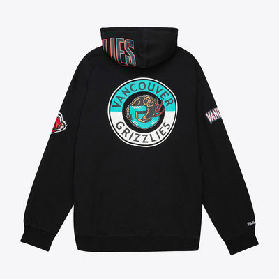 NBA M&N CITY COLLECTION FLEECE HOODIE GRIZZLIES Black FPHD4987-VGRYYPPPBLCK - Image 2