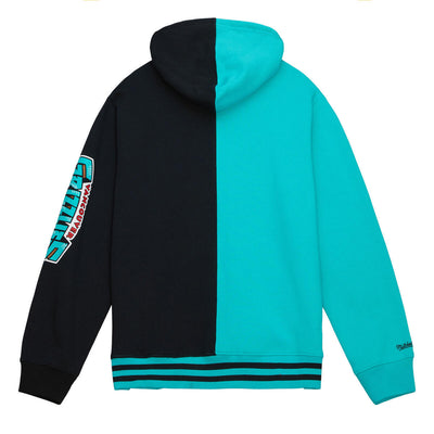 NBA SPLIT COLOR FLEECE HOOD GRIZZLIES Teal-Black FPHD5081-VGRYYPPPTLBK - Image 2