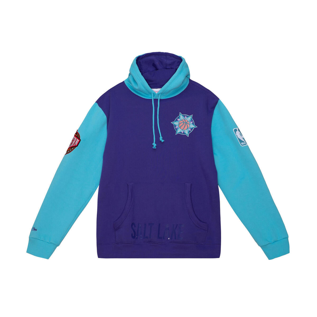 NBA HWC NIGHT FLEECE HOODIE JAZZ - Purple - Image 1