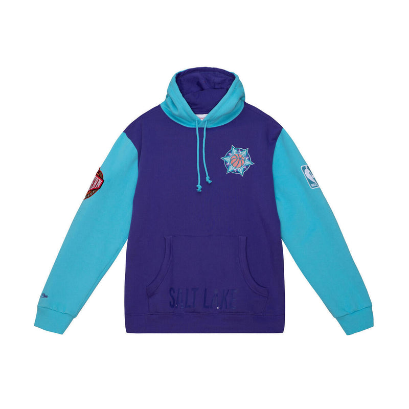 NBA HWC NIGHT FLEECE HOODIE JAZZ - Purple - Image 1