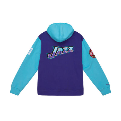NBA HWC NIGHT FLEECE HOODIE JAZZ - Purple - Image 2