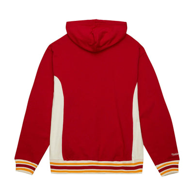 NBA TEAM LEGACY FRENCH TERRY HOODIE HAWKS Scarlet FPHD5513-AHAYYPPPSCAR - Image 2