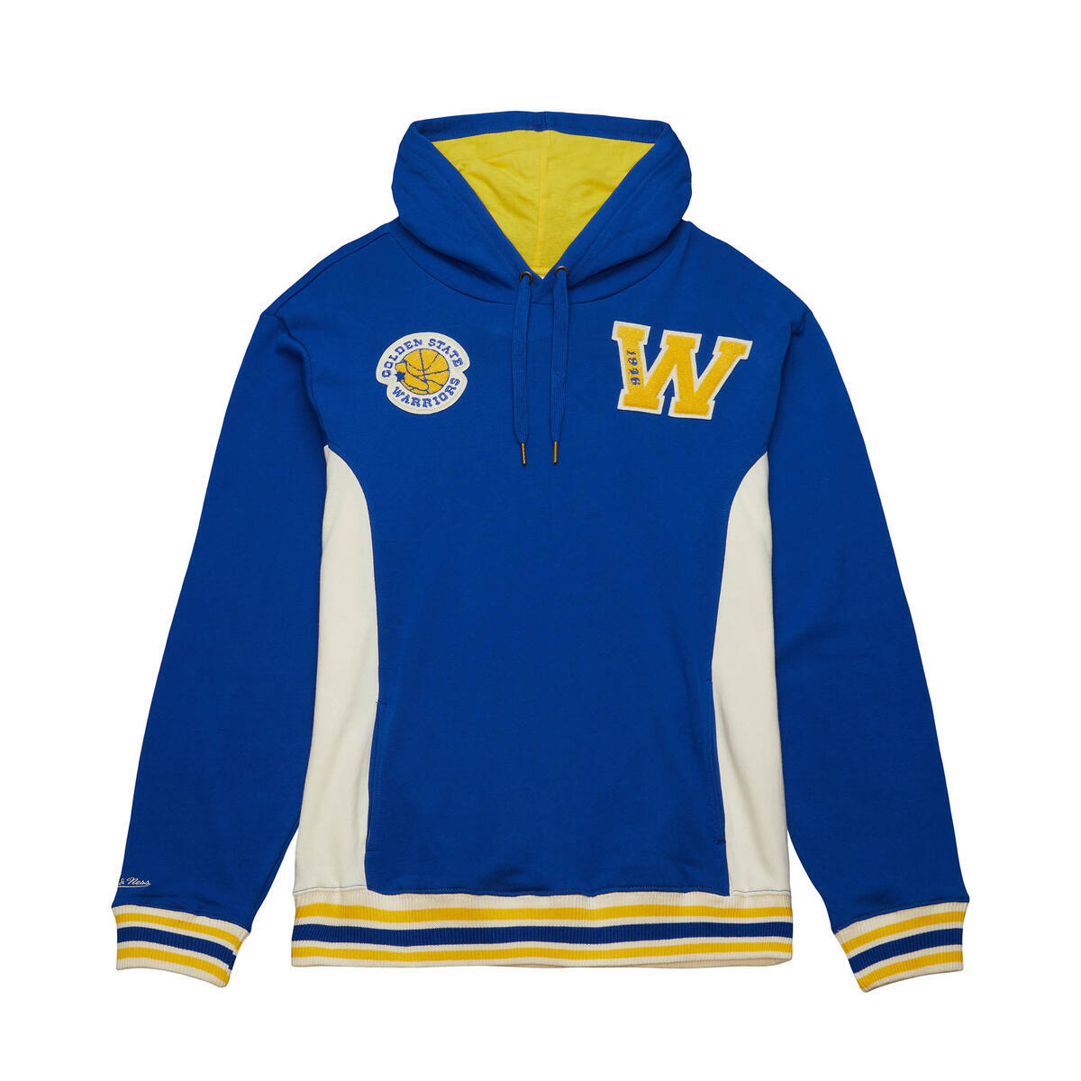 NBA TEAM LEGACY FRENCH TERRY HOODIE WARRIORS Royal FPHD5513-GSWYYPPPROYA - Image 1