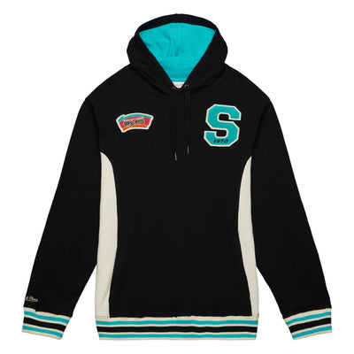 NBA TEAM LEGACY FRENCH TERRY HOODIE SPURS Black FPHD5513-SASYYPPPBLCK - Image 1