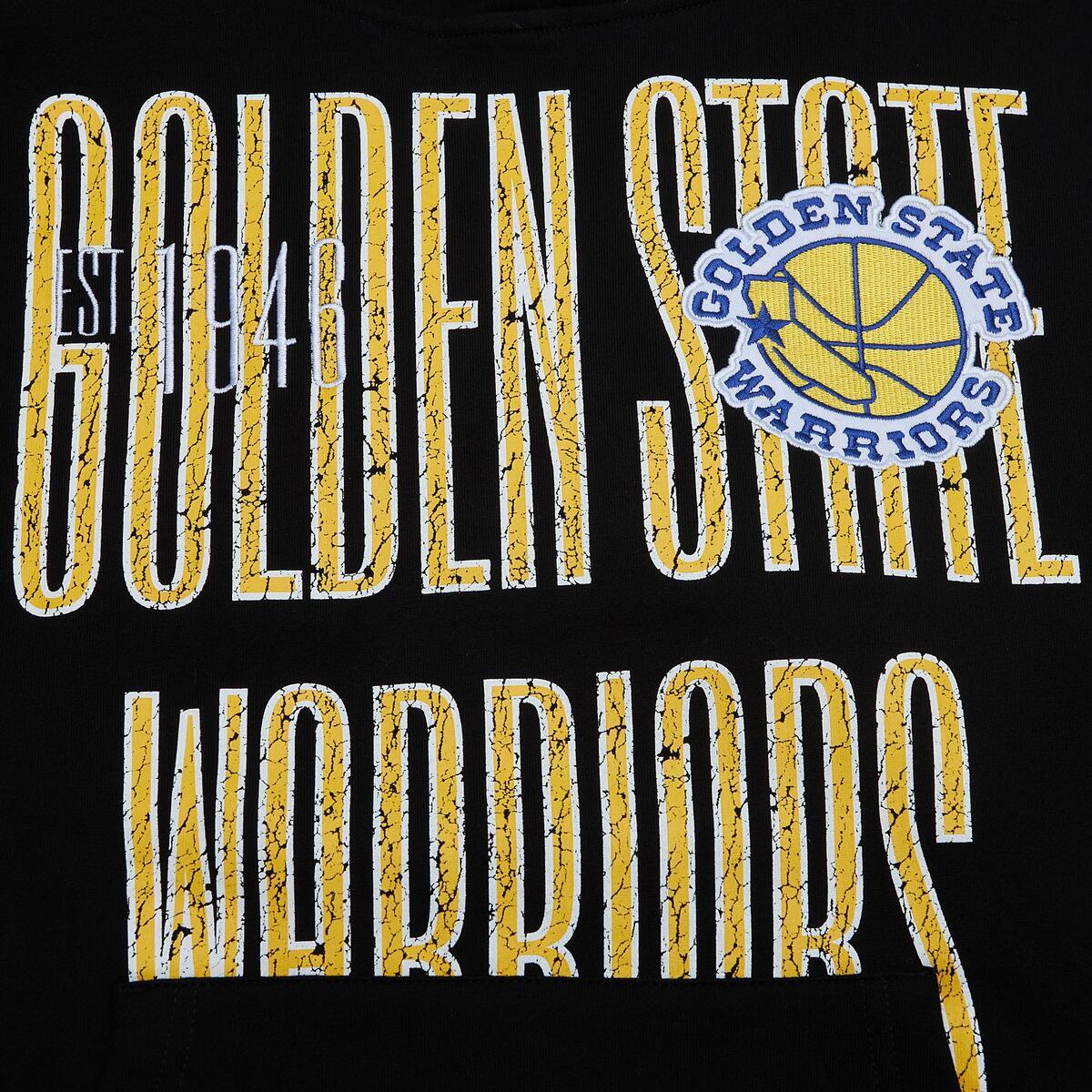 NBA TEAM OG FLEECE 2.0 WARRIORS Black FPHD5524-GSWYYPPPBLCK - Image 4