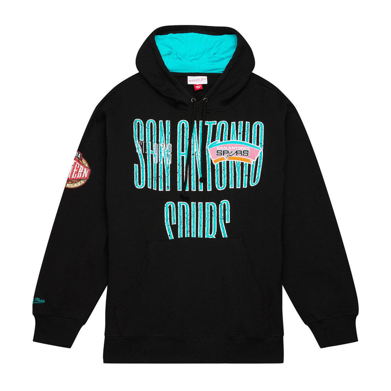 NBA TEAM OG FLEECE 2.0 SPURS Black FPHD5524-SASYYPPPBLCK - Image 1