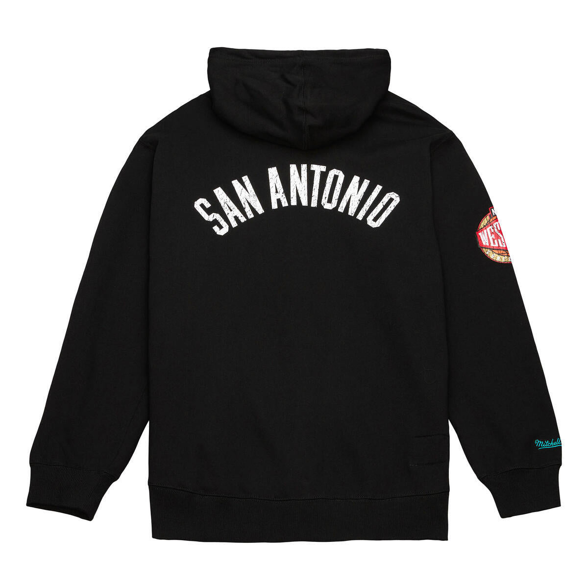 NBA TEAM OG FLEECE 2.0 SPURS Black FPHD5524-SASYYPPPBLCK - Image 2