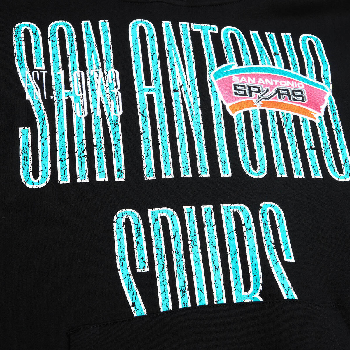 NBA TEAM OG FLEECE 2.0 SPURS Black FPHD5524-SASYYPPPBLCK - Image 4