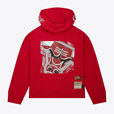 NBA WOMEN'S BIG FACE 7.0 HOODIE BULLS - Image 2