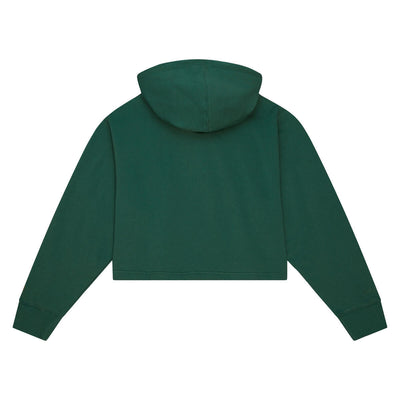 NBA W GOLDEN HOUR GLAZE CROP HOODIE CELTICS - Green - Image 2