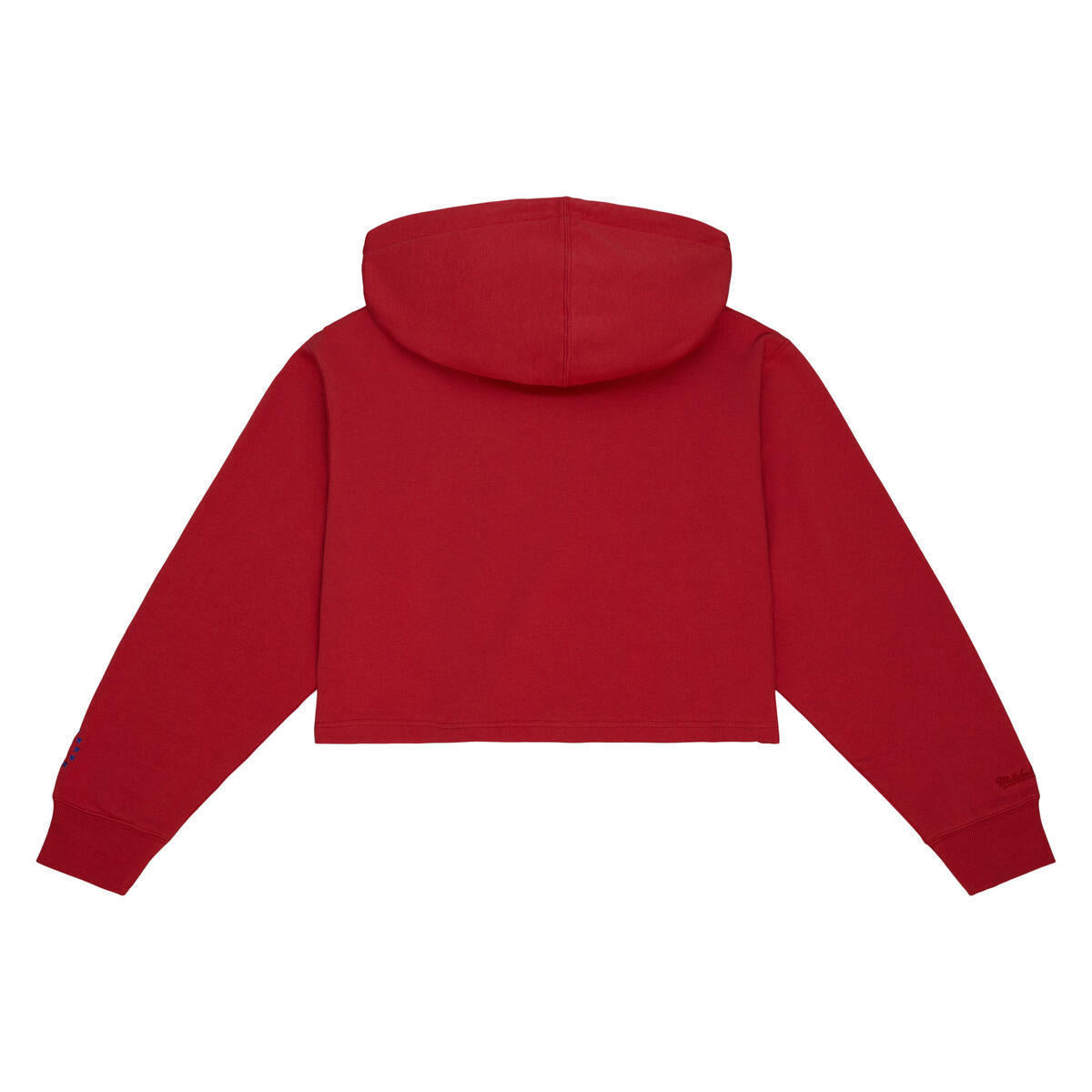 NBA W GOLDEN HOUR GLAZE CROP HOODIE 76ERS - Image 1