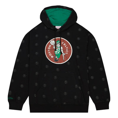 NBA AOP FLEECE HOODIE CELTICS Black FPHD5940-BCEYYPPPBLCK - Image 1