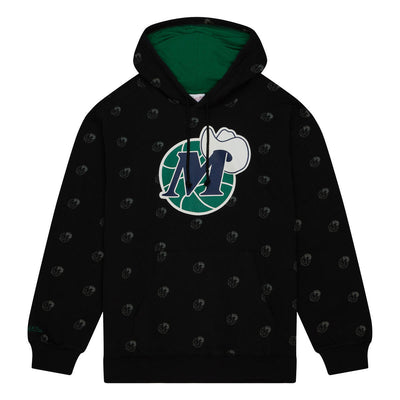 NBA AOP FLEECE HOODIE MAVERICKS Black FPHD5940-DMAYYPPPBLCK - Image 1