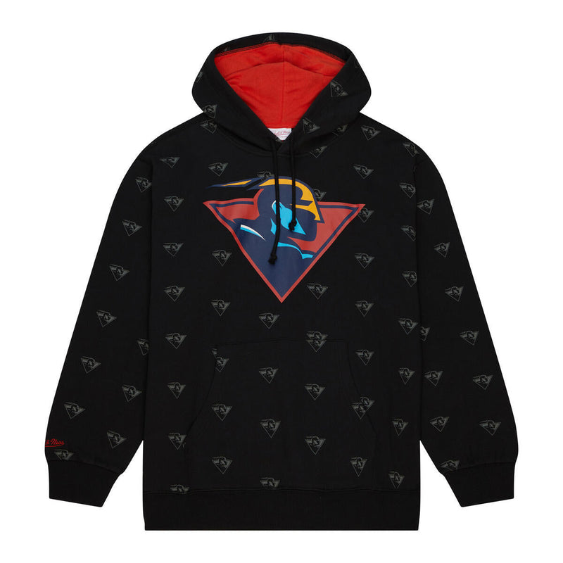 NBA AOP FLEECE HOODIE WARRIORS Black FPHD5940-GSWYYPPPBLCK - Image 1