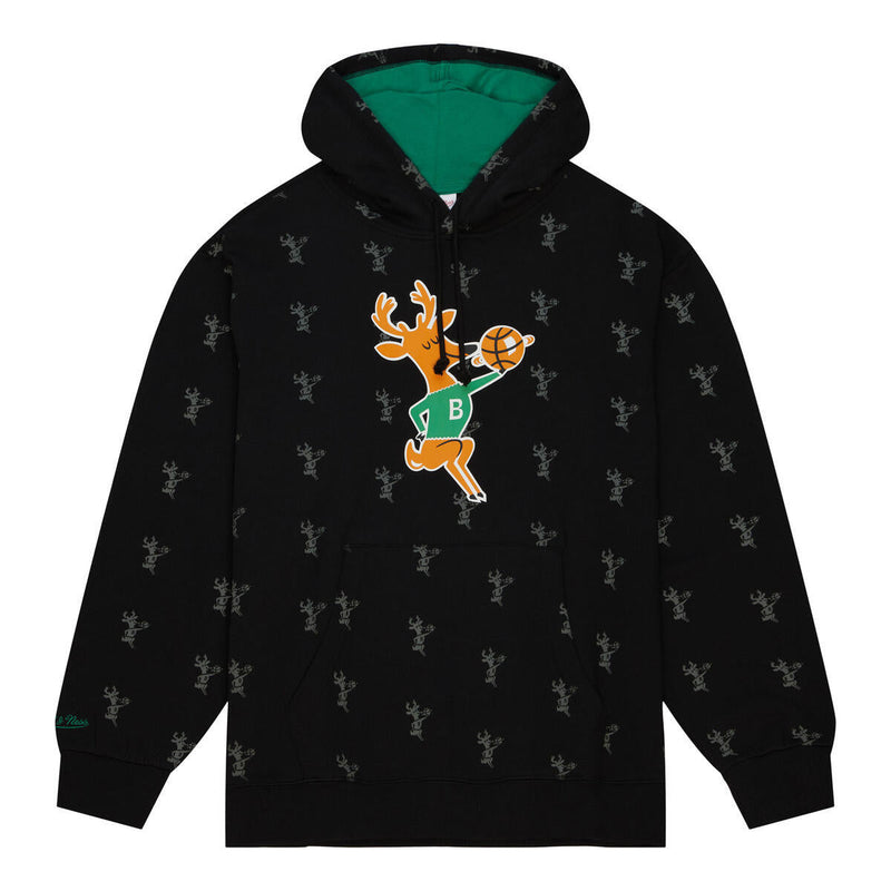 NBA AOP FLEECE HOODIE BUCKS - Image 1