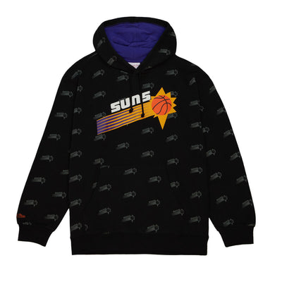 NBA AOP FLEECE HOODIE SUNS Black FPHD5940-PSUYYPPPBLCK - Image 1
