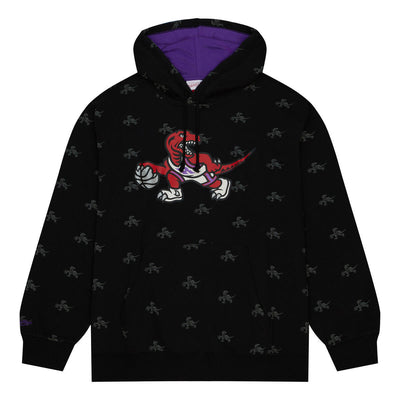 NBA AOP FLEECE HOODIE RAPTORS Black FPHD5940-TRAYYPPPBLCK - Image 1