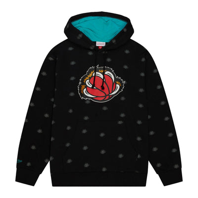 NBA AOP FLEECE HOODIE GRIZZLIES Black FPHD5940-VGRYYPPPBLCK - Image 1