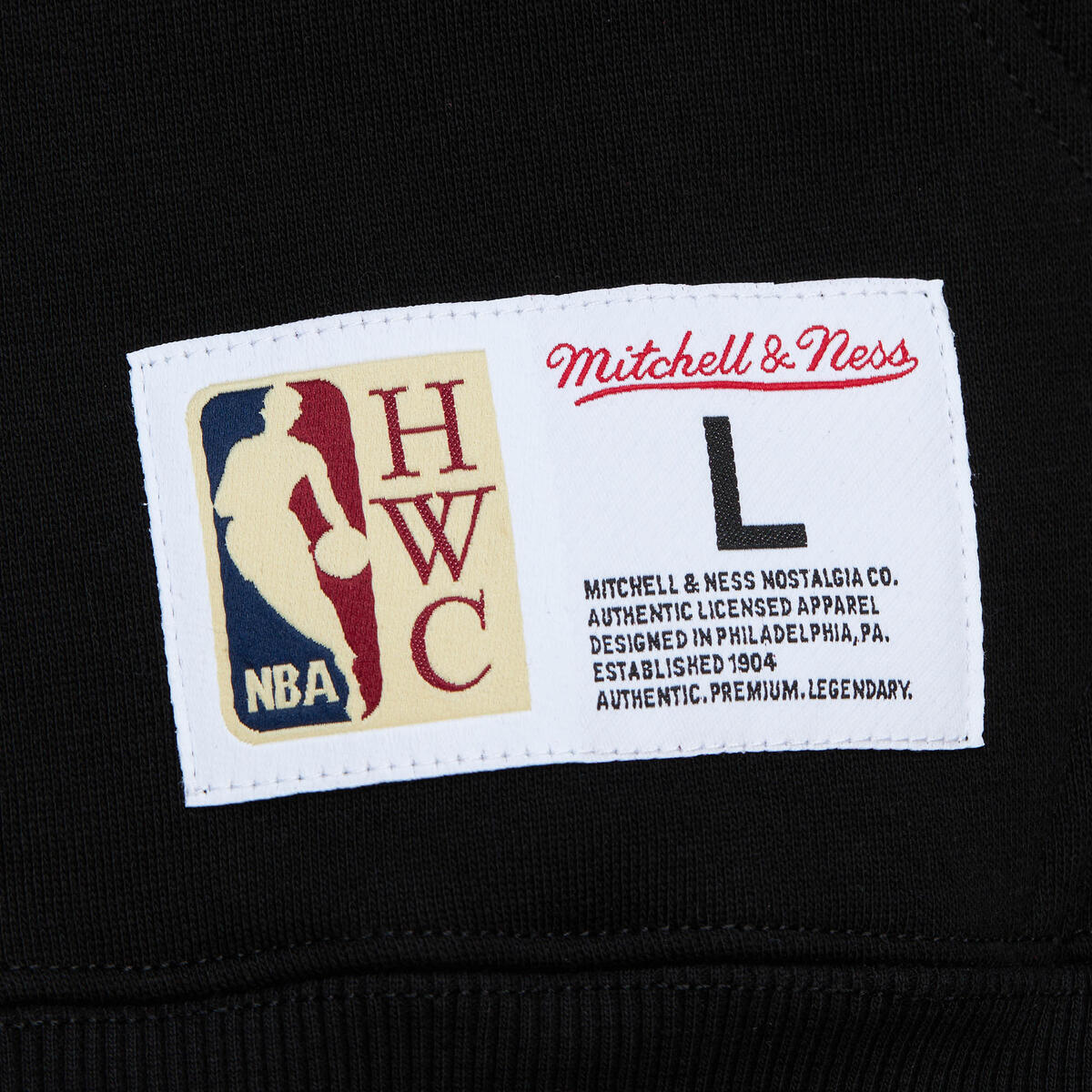 NBA TONAL LOGO HEAVYWEIGHT FLEECE GRIZZLIES Black FPHD6063-VGRYYPPPBLCK - Image 4