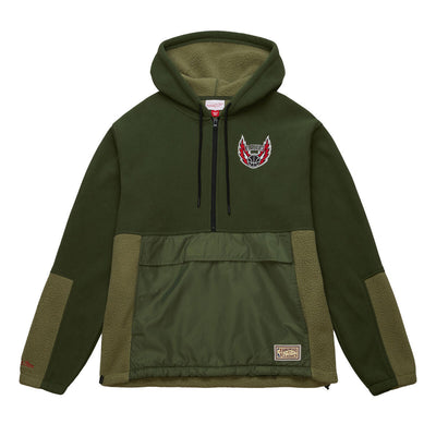 NBA COZYFIELD FLEECE PULLOVER TRAIL BLAZERS - Dark Green - Image 1