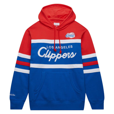 NBA HEAD COACH HOODIE CLIPPERS Royal-Red FPHD6293-LACYYPPPRYRD - Image 1