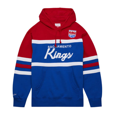 NBA HEAD COACH HOODIE KINGS Red-Royal FPHD6293-SKIYYPPPRDRY - Image 1