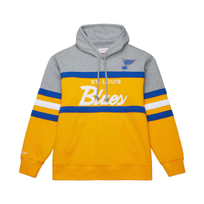 NHL HEAD COACH HOODIE BLUES - Image 1